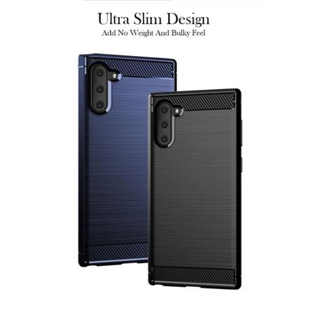 Imagem de Capa Case Samsung Galaxy Note 10 (Tela 6.3)  Carbon Fiber Anti Impacto