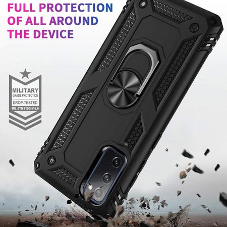 Imagem de Capa Case Samsung Galaxy S20 FE (Fan Edition) (2020) (Tela 6.5) Dupla Camada Com Stand e Anel