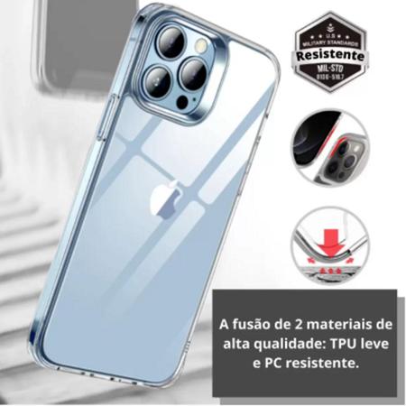 Capa Capinha SPACE CASE Clear Ultra Resistência Híbrida iPhone 11