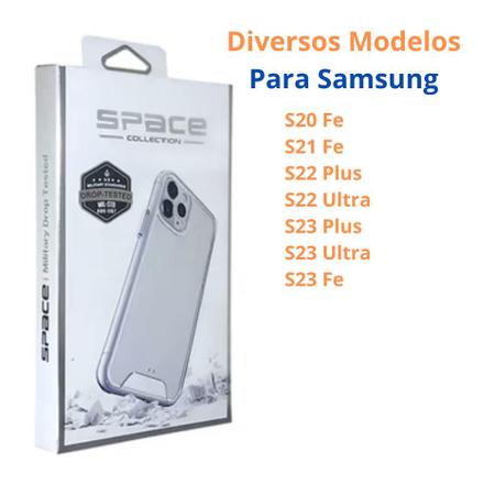 Imagem de Capa Case Space P/ Samsung S20 FE S21 Fe S22 Plus S22 Ultra S23 Plus S23 Ultra