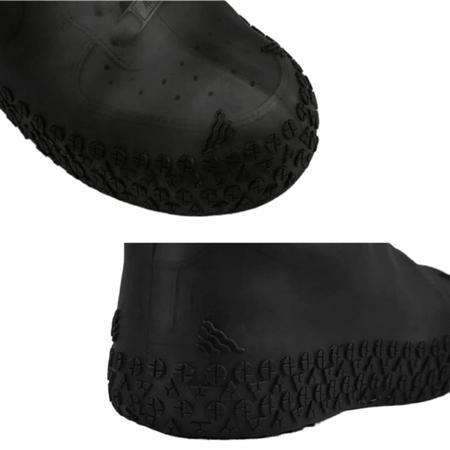 Imagem de Capa Chuva Sapato Tênis Protetor de Pé Calçado Impermeável  - Galocha Proteção Silicone Borracha Unissex Cores 