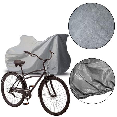 Imagem de Capa Cobrir Bicicleta Bike Protetora Forrada Impermeável Elástico nas Bordas até Aro 29 Carrhel