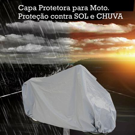 Imagem de Capa cobrir moto XRE 300 100% Impermeável Proteção Total Bezzter