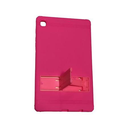 Imagem de Capa colorida Silicone Suporte para Tablet Samsung Galaxy A7 Lite 8.7 T220 T225 +Película de vidro