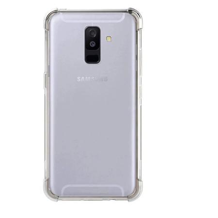 Imagem de Capa Com Bordas Anti Shock + Película de Vidro 3D Para Samsung Galaxy A8 2018