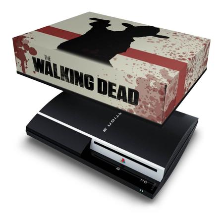 Imagem de Capa Compatível PS3 Fat Anti Poeira  - The Walking Dead 1