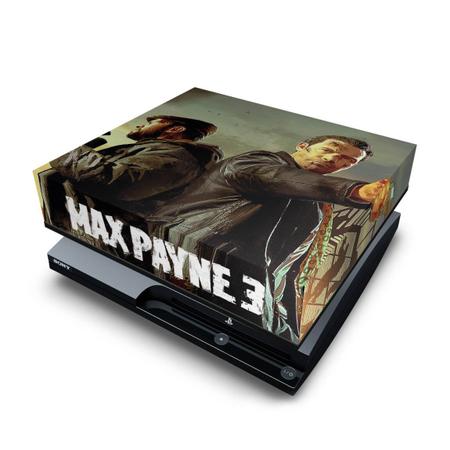 Capa Case e Skin Adesivo Compatível PS3 Controle - Max Payne 3 - Pop Arte  Skins - Capa para PS4 - Magazine Luiza