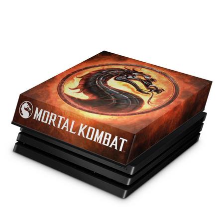 Imagem de Capa Compatível PS4 Pro Anti Poeira - Mortal Kombat