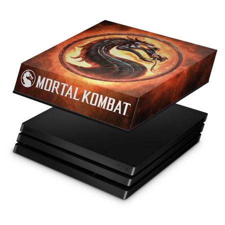 Imagem de Capa Compatível PS4 Pro Anti Poeira - Mortal Kombat