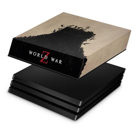 Capa PS4 Controle Case - World War Z - Pop Arte Skins