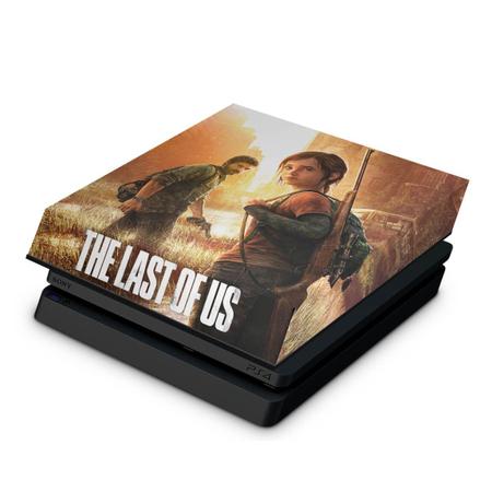 Capa Anti Poeira e Skin Compatível PS4 Slim - The Last of Us Part 1 I - Pop  Arte Skins - Capa para PS4 - Magazine Luiza