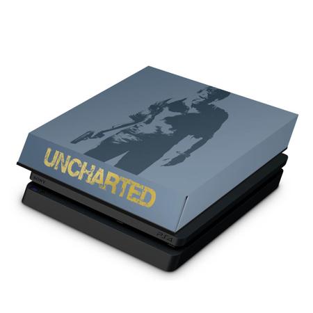 Imagem de Capa Compatível PS4 Slim Anti Poeira - Uncharted 4 Limited Edition