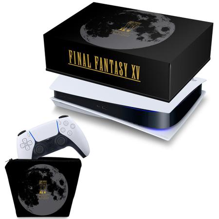 Imagem de Capa Compatível PS5 Horizontal e Case Controle - Final Fantasy XV