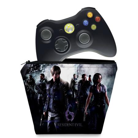 Imagem de Capa Compatível Xbox 360 Controle Case - Resident Evil 6