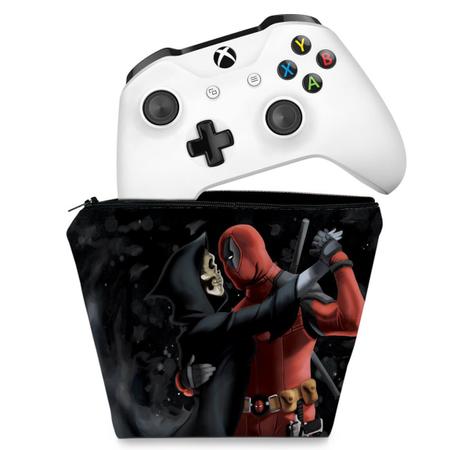 Imagem de Capa Compatível Xbox One Controle Case - Deadpool 2