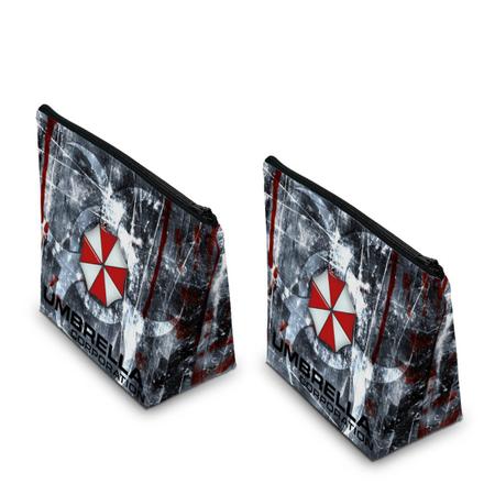 Capa Case e Skin Compatível Xbox One Fat Controle - Resident Evil