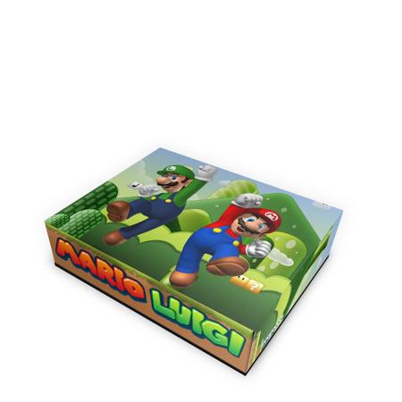 Capa Compatível Xbox 360 Fat Anti Poeira - Mario & Luigi - Pop