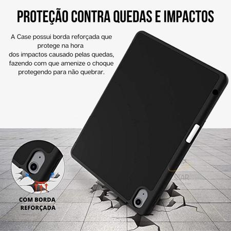 Imagem de Capa Couro Auto Sleep Hibernação Tab Fire Hd 7 + Película