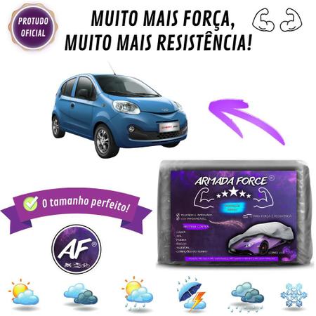 Imagem de Capa De Cobrir Carro Chery QQ Sem Forro Impermeável Armada Force