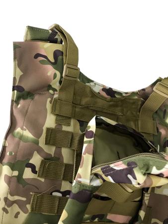 Imagem de Capa De Colete Tático Modular Militar Camuflado Equipamento Para Atividades Ao Ar Livre LR-0059