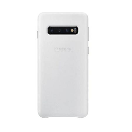Imagem de Capa de Couro Branco S10+ Samsung Galaxy S10 Plus Original
