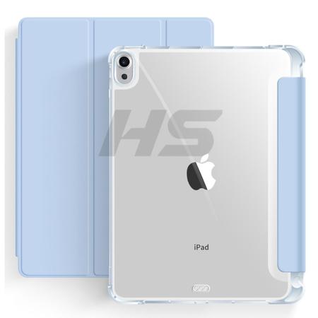 Capa de iPad 10 ª Geração 2022 10.9 A2696 A2757 Capinha Protetora C/ Fundo  Transparente Fosco Case c Espaço p Caneta Anti Risco Anti Queda/ Impacto -  HS ACESSÓRIOS - Capa, Case