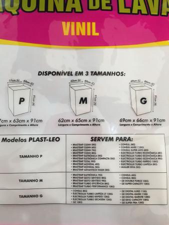 Imagem de Capa de máquina de lavar - vinil - M