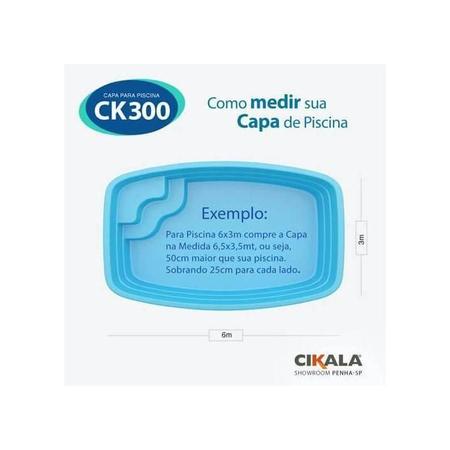 Imagem de Capa De Piscina ul Ck300 7X3.5 Metros + Kit Instalação