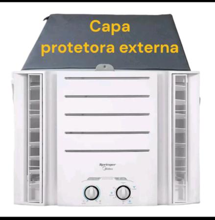 Imagem de Capa de Proteção externa para Ar Condicionado de Janela Springer Midea 7500 btus