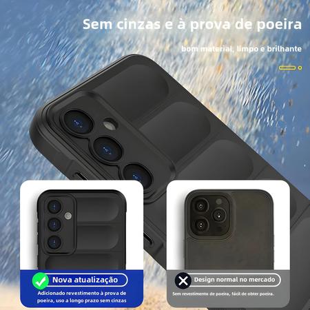 Imagem de Capa de Silicone Líquido para Samsung Galaxy S24/S23/S22 Ultra/Note 20 FE - À Prova d'Água