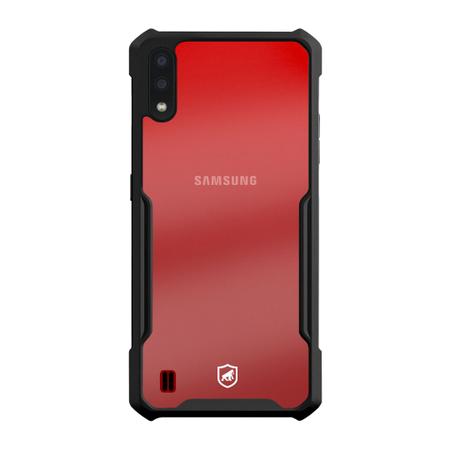 Imagem de Capa Dual Shock X Preta Para Samsung Galaxy A01 - Gshield