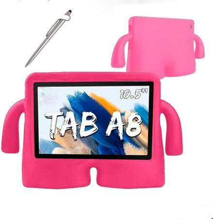 Capa Emborrachada Para Tab A8 X200/ X205 + Caneta - Duda Store Imagem de Capa Emborrachada Para Tab A8 X200/ X205 + Caneta