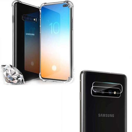 Imagem de Capa Galaxy S10 Plus Anti Shock Impactos + Película Câmera Traseira