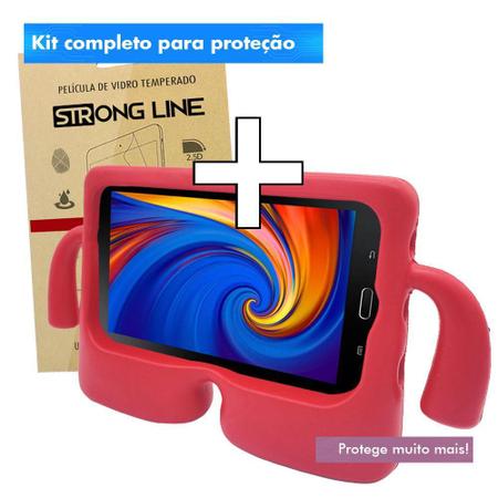 Imagem de Capa Galaxy Tab 7 Polegadas Infantil + Pelicula - Laranja