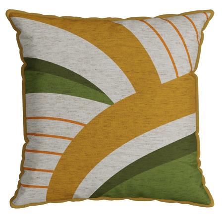 Capa Garden 047 com Cordone 43 Cm X 43 Cm Laranja/Verde - Belchior Imagem de Capa Garden 047 com Cordone 43 Cm X 43 Cm Laranja/Verde
