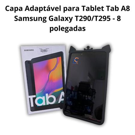 Imagem de Capa infantil Emborrachada Decorada Adaptável para tablet Samsung Tab A8 T290/T295
