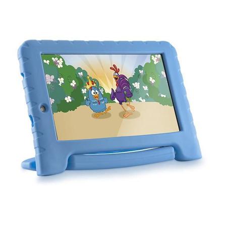 Imagem de Capa Infantil Emborrachada para Tablet Multilaser da Galinha Pintadinha M7 3G + Película