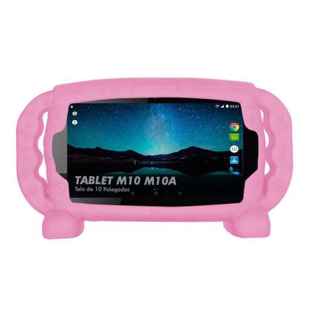 Imagem de Capa Infantil Tablet Multilaser M10 M10A Case Kids Vermelha