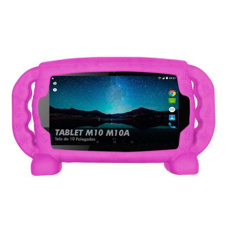 Imagem de Capa Infantil Tablet Multilaser M10 M10A Kids Kids Top Azul