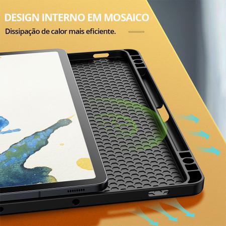 Imagem de Capa INFiLAND Anti Impacto Tab S8 11 pol 2022 SM-X706 c/ Função Wake Sleep e Suporte S pen