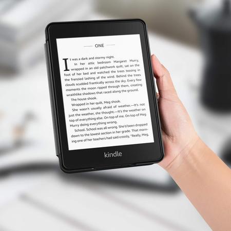 Imagem de Capa Kindle Paperwhite 10a geração (2019) WB - Ultra Leve Sensor Magnético Silicone Flexível