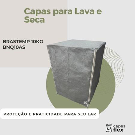 Imagem de Capa lava e seca brastemp 10kg bnq10as impermeável flex