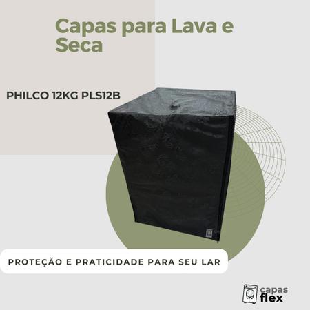 Imagem de Capa lava e seca philco 12kg pls12b impermeável flex