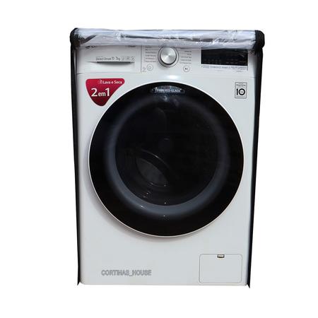 Imagem de Capa lavadora secadora lg 11kg prime touch impermeável linda