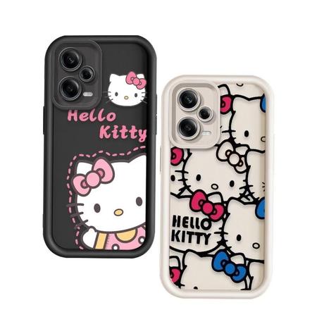 Imagem de Capa Macia Kitty para Xiaomi Redmi Note 12/11/10/9/8/7/K50