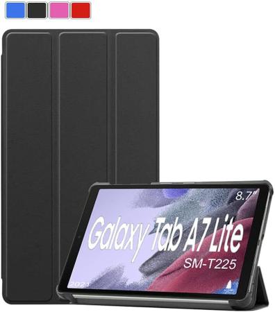 Imagem de Capa Magnética Smart Compátivel para Galaxy Tab A7 Lite T220 T225 Tela 8.7