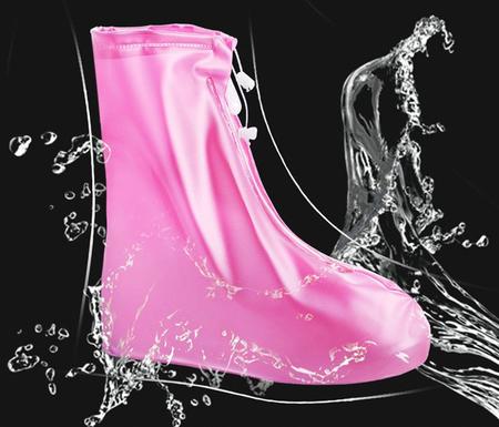 Imagem de Capa p/ Sapato infantil Estilo Botinha Impermeável p/ Chuva do 29 ao 34 Protetor de Sapatos