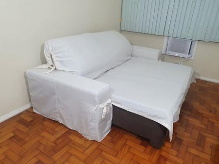 Imagem de Capa p/ Sofá Retrátil e Reclinável em Tecido Gorgurão - Veste Sofás de 1,50m até 1,95m