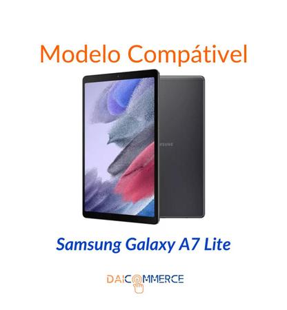 Imagem de Capa p/ Tablet Samsung A7 Lite Infantil com Alça e Suporte