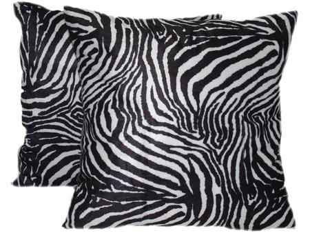 Imagem de Capa para Almofada Básica Zebra 2 Peças